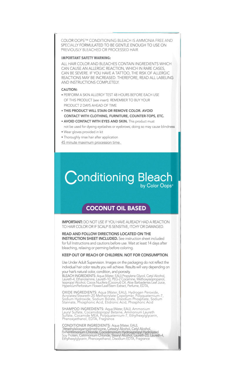 Conditioning Bleach