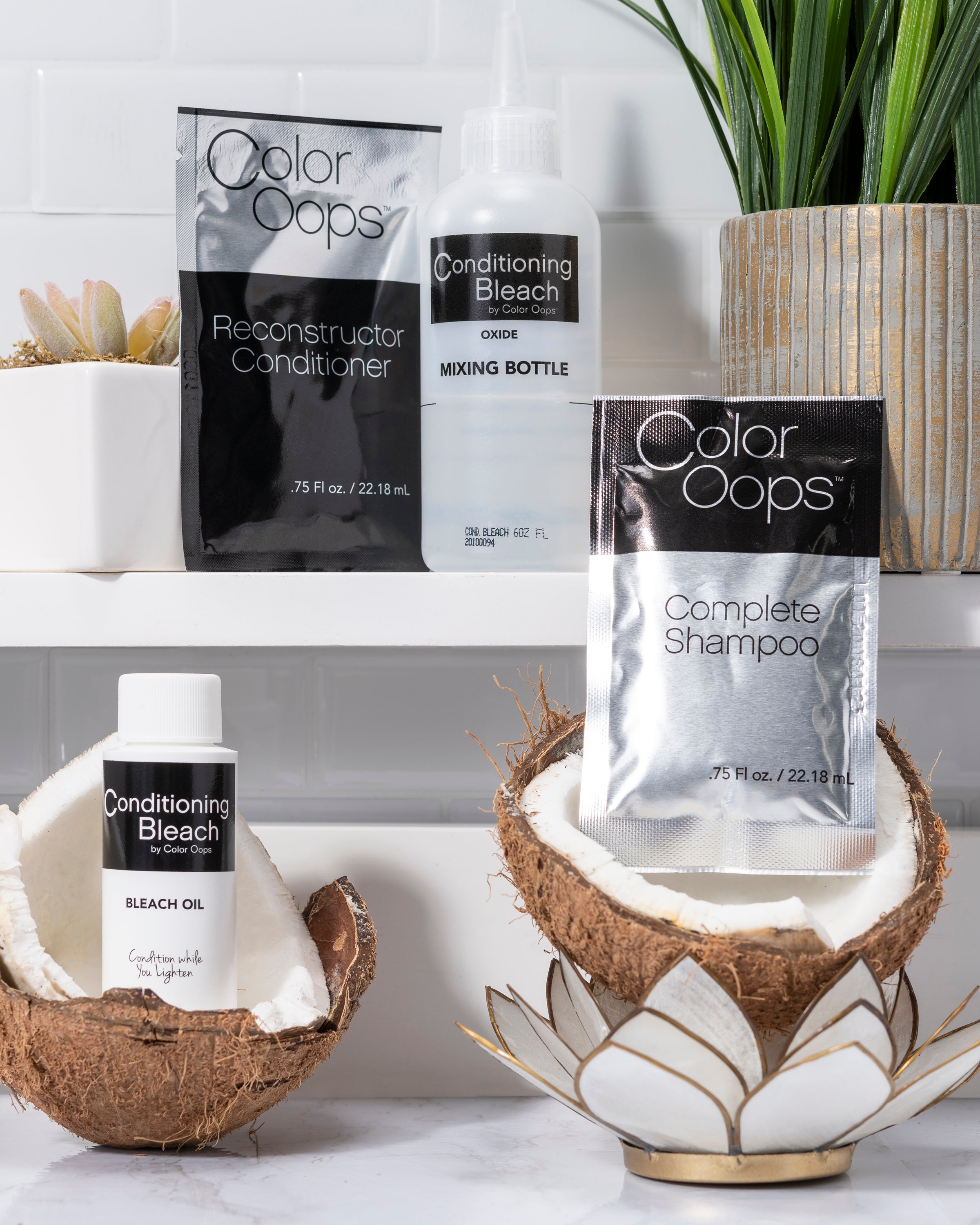 Color Oops Coconut Oil Based Conditioning Bleach