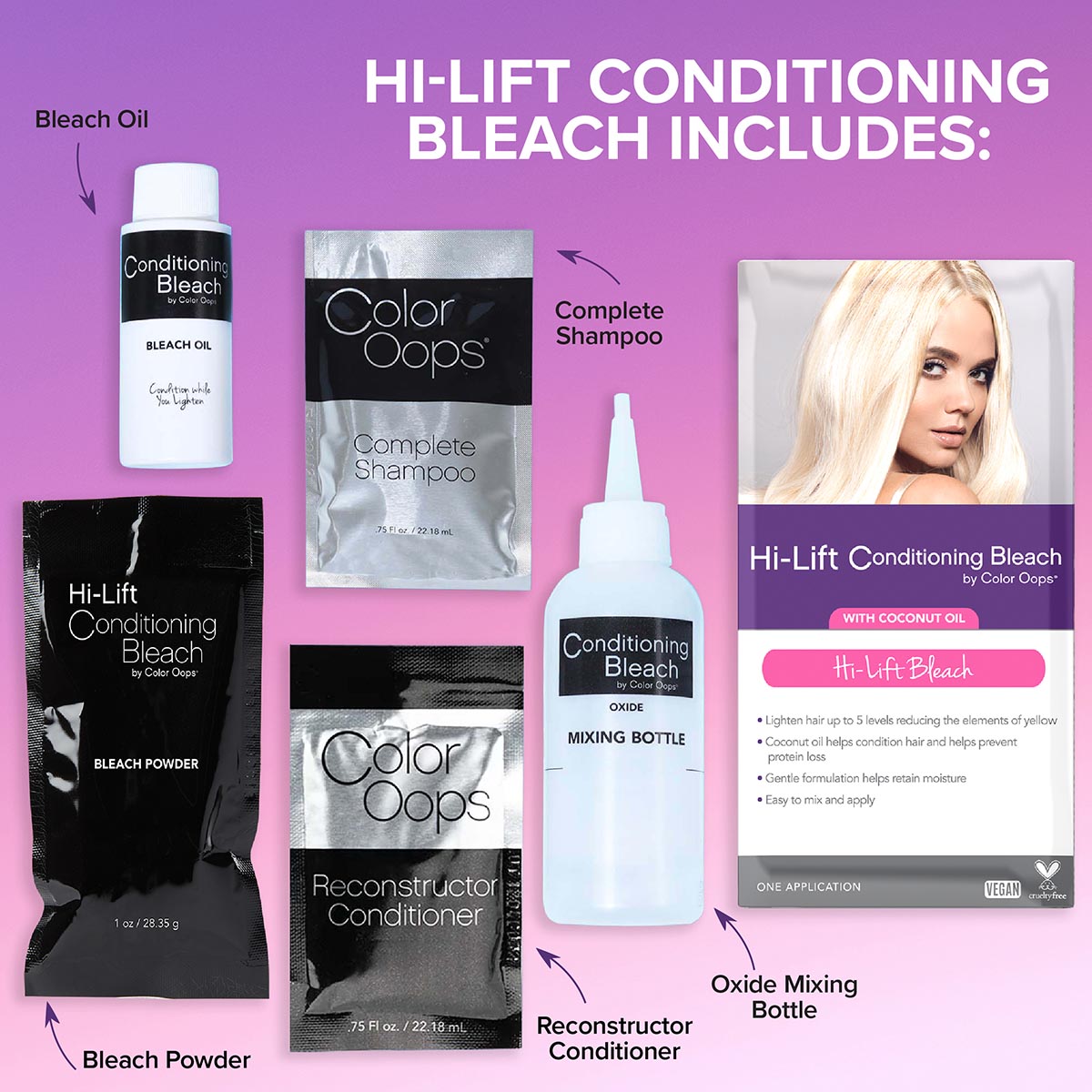 Color Oops Hi-Lift Conditioning Bleach