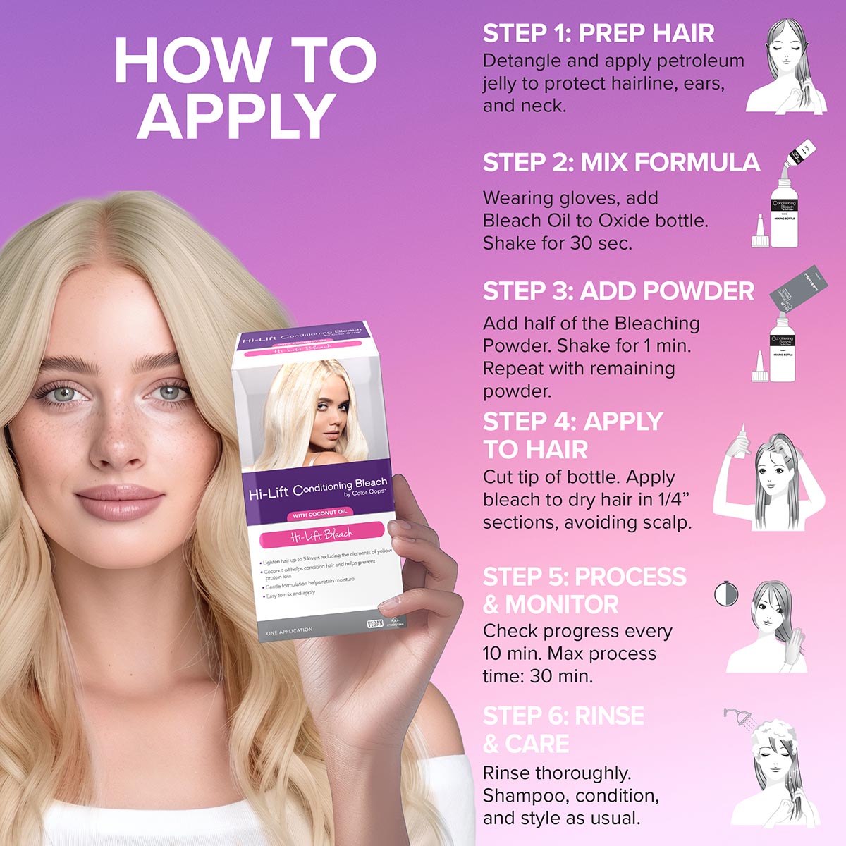 Color Oops Hi-Lift Conditioning Bleach