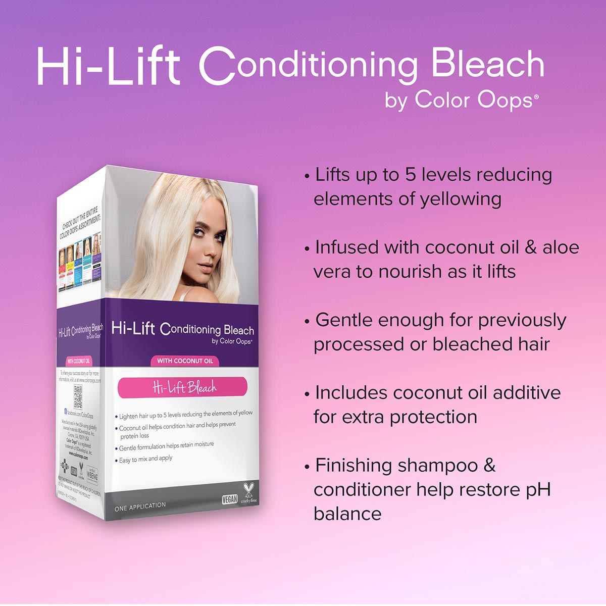Color Oops Hi-Lift Conditioning Bleach
