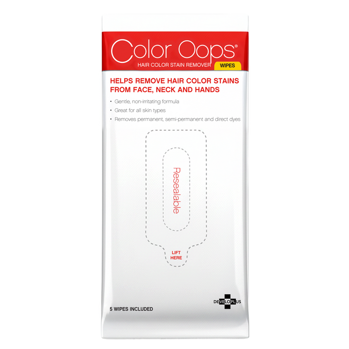 Color Oops Hair Color Stain Remover Wipes