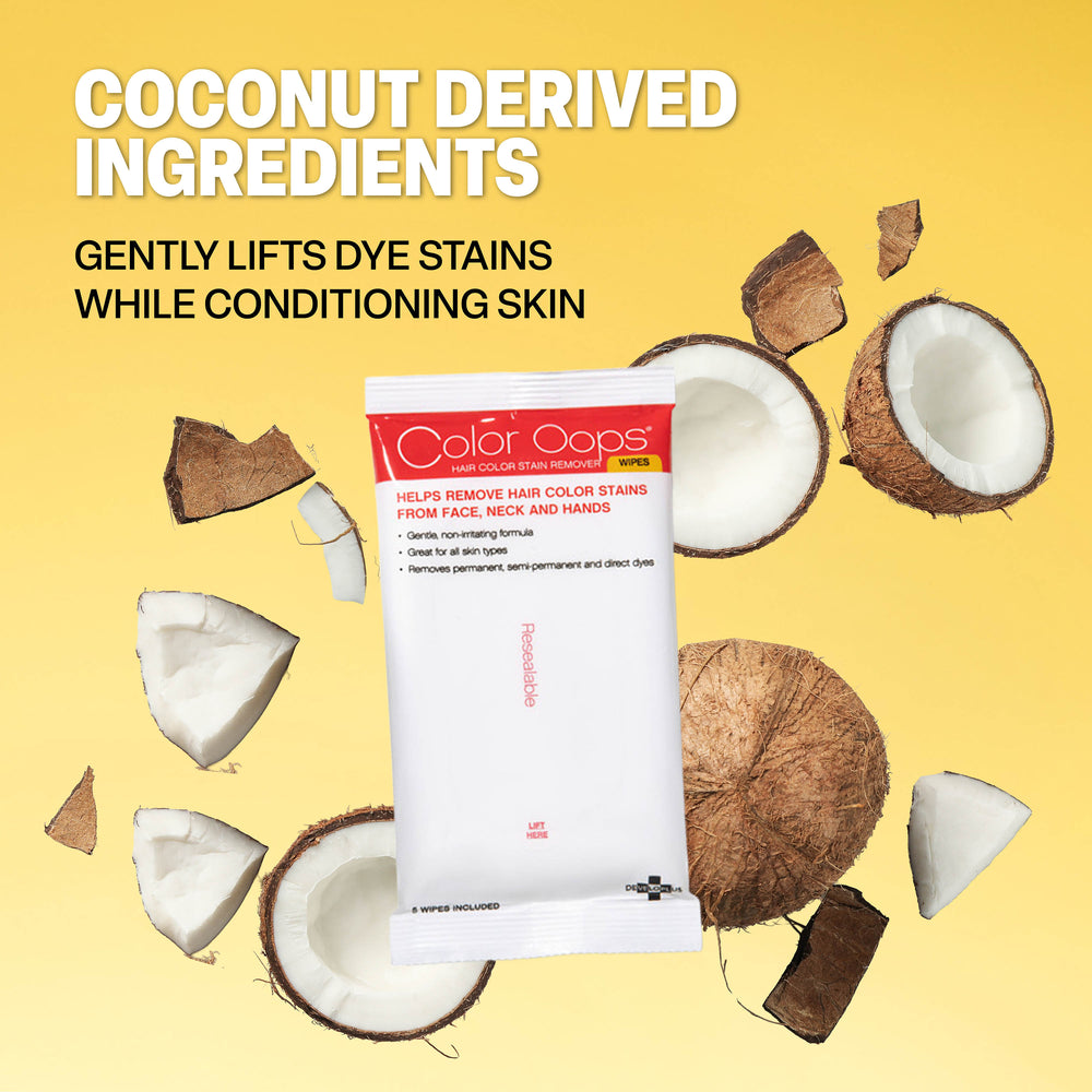 Color Oops Hair Color Stain Remover Wipes