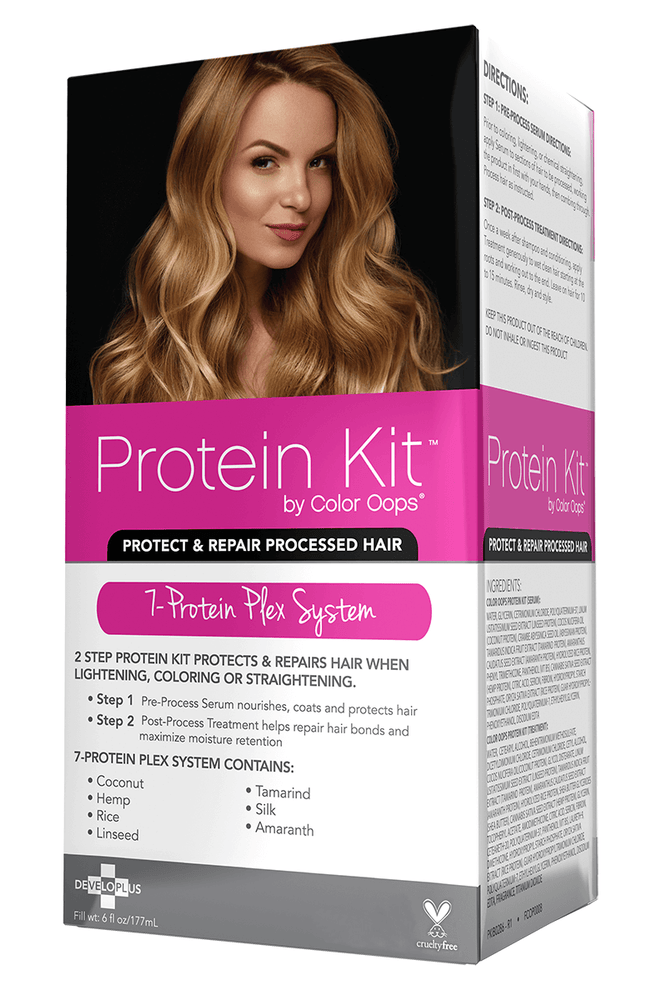 Hair Protein Kit 7- Protein Plex System By Color Oops! Revitalize your  hair! New