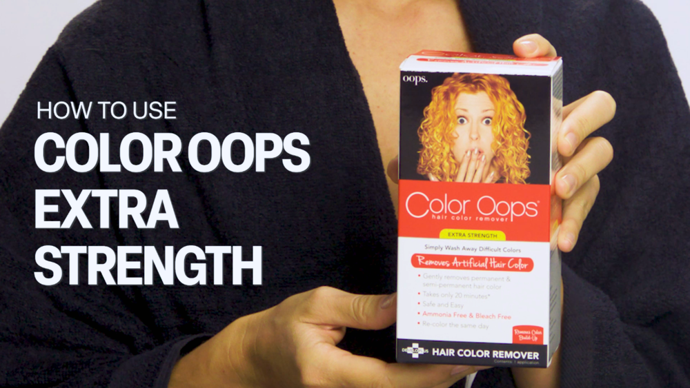 Color Oops Extra Strength Hair Color Remover | Color Oops – ColorOops