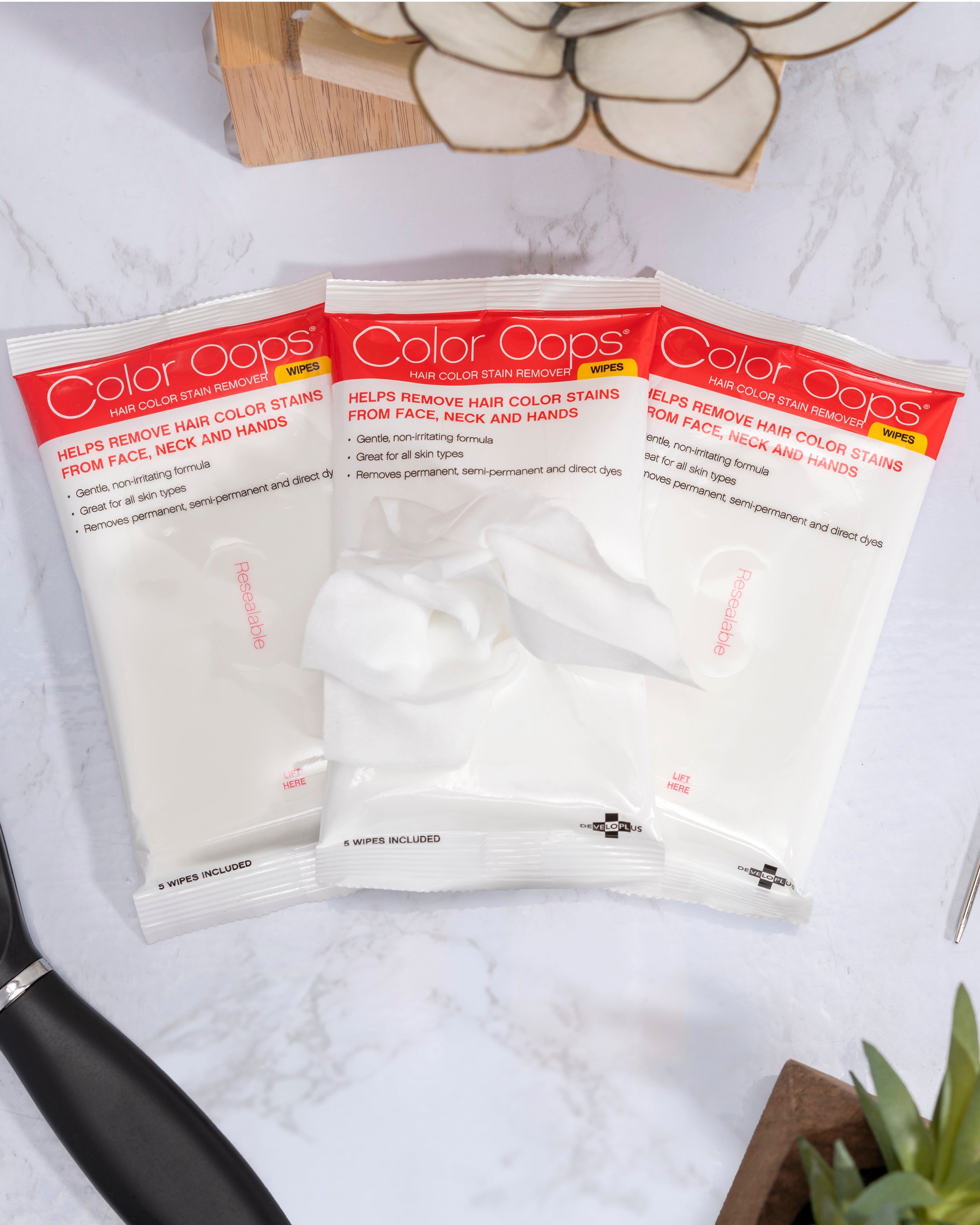 Color Oops Hair Color Stain Remover Wipes ColorOops