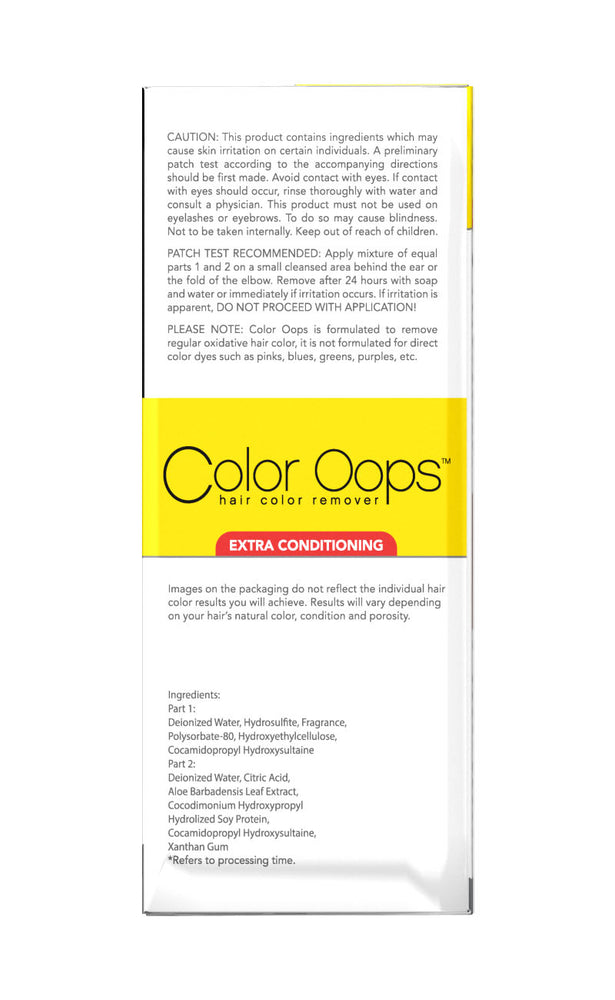 Color Oops Extra Conditioning Hair Color Remover