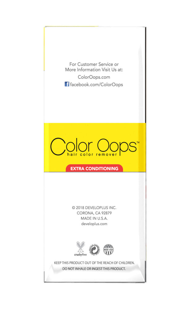 Color Oops Extra Strength Hair Color Remover, Bleach-Free Dye Corrector 