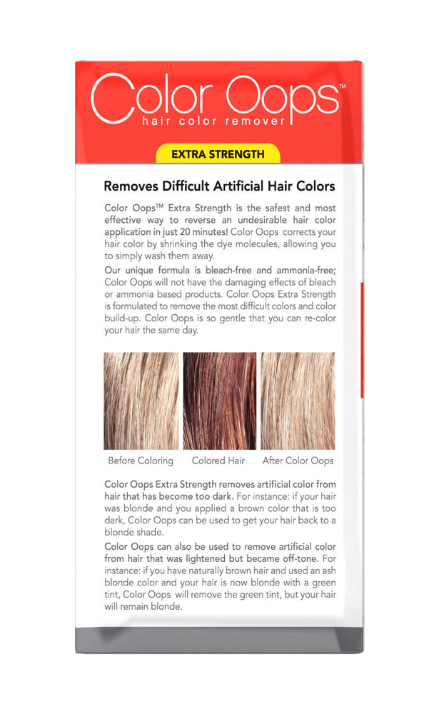 Color Oops Extra Strength Hair Color Remover - Reviews